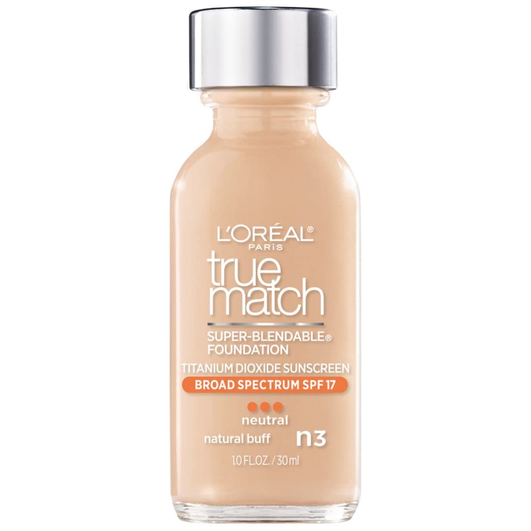 WHOLESALE LOREAL TRUE MATCH SUPER BLENDABLE FOUNDATION SPF 15, 1 OZ - NATURAL BUFF N3 - 72 PIECE LOT