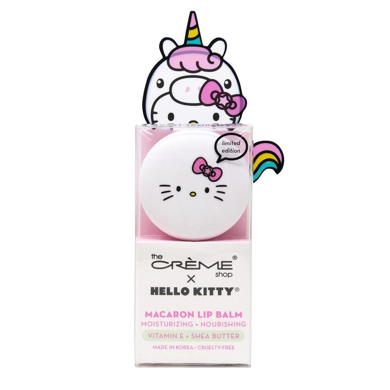 WHOLESALE THE CREME SHOP x HELLO KITTY MACARON LIP BALM - SWEET SPRINKLES - 48 PIECE LOT