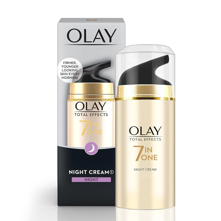 WHOLESALE OLAY TOTAL EFFECTS 7 IN ONE NIGHT CREAM 50g / 1.7 OZ - 48 PIECE LOT
