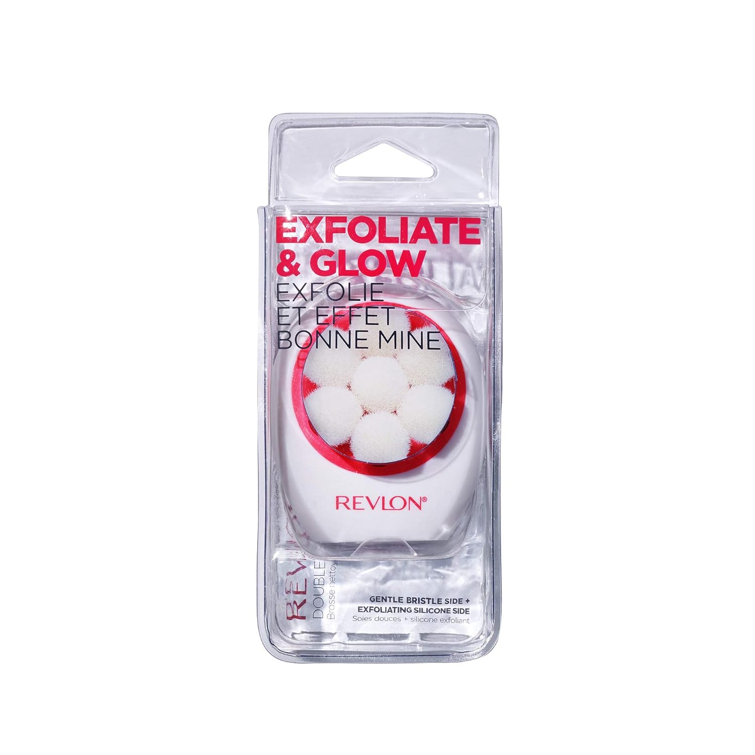 WHOLESALE REVLON EXFOLIATE & GLOW DOUBLE SIDED CLEANSING BRUSH - 100 PIECE LOT