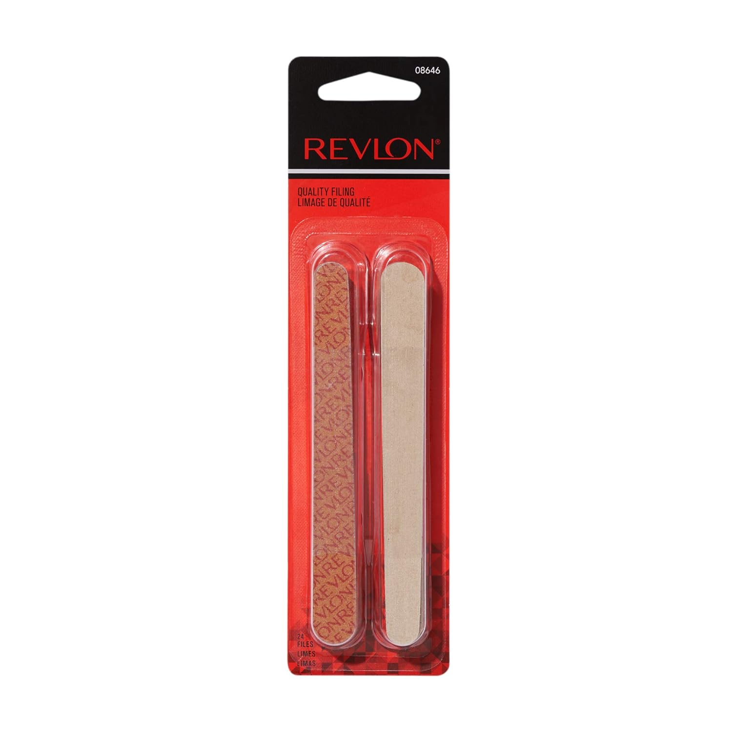 WHOLESALE REVLON COMPACT EMERY BOARDS - 24 NAIL FILES - 144 PIECE LOT