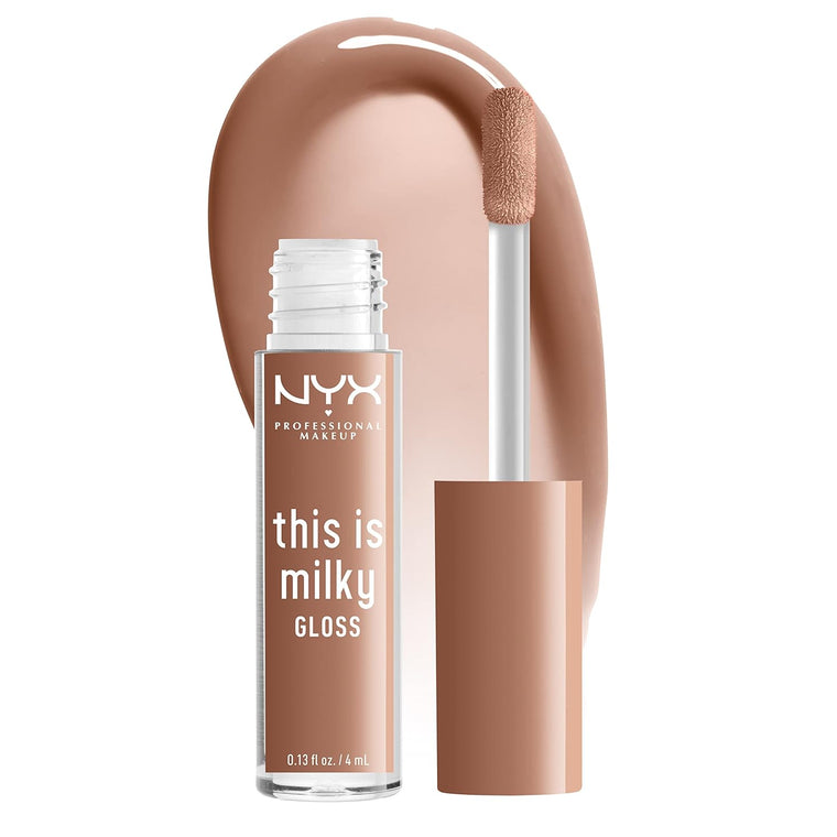 WHOLESALE NYX THIS IS MILKY LIP GLOSS 0.13 OZ - COOKIES & MILK - 72 PIECE LOT