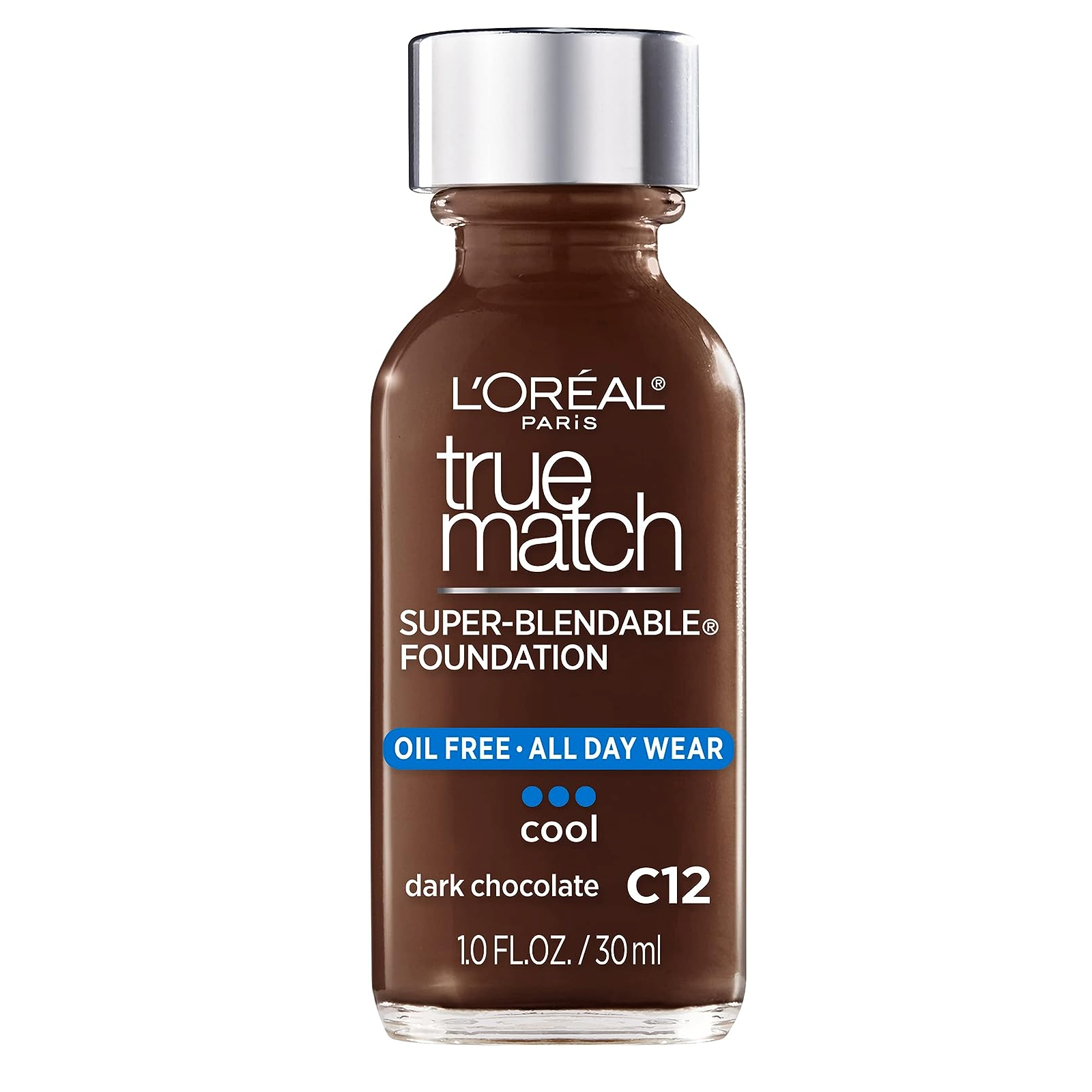 WHOLESALE LOREAL TRUE MATCH SUPER BLENDABLE FOUNDATION 1 OZ - DARK CHOCOLATE C12 - 72 PIECE LOT