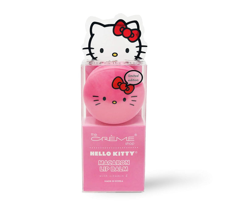 WHOLESALE THE CREME SHOP x HELLO KITTY MACARON LIP BALM - ICING ON THE CAKE - 48 PIECE LOT