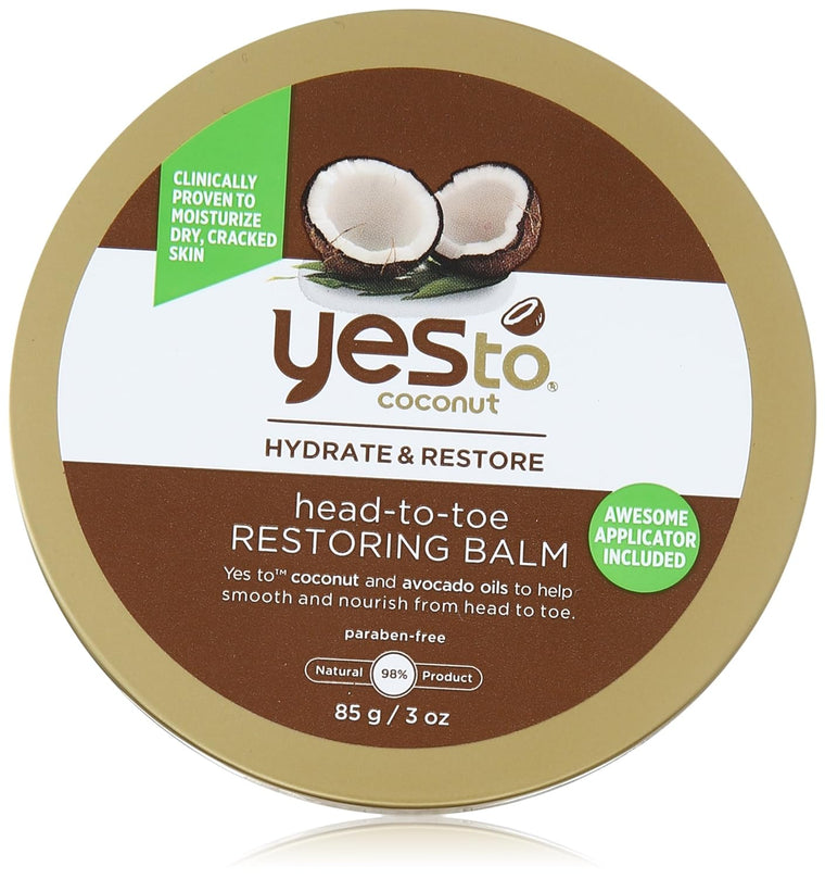 WHOLESALE YES TO COCONUT HEAD TO TOE RESTORING BALM 3 OZ - 48 PIECE LOT