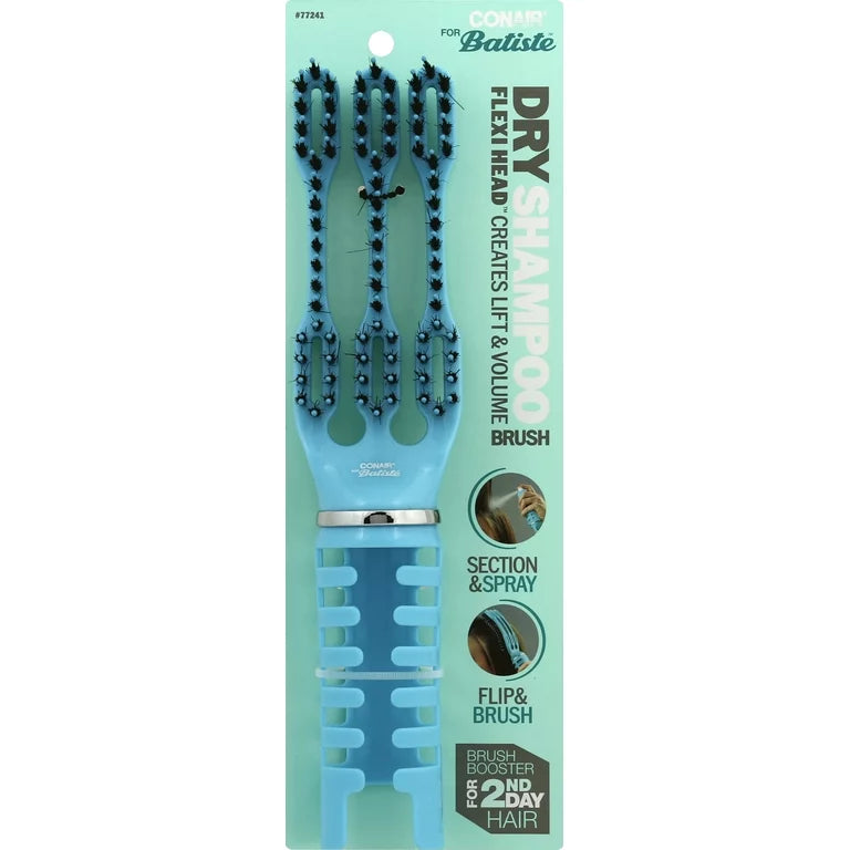 WHOLESALE CONAIR BATISTE DRY SHAMPOO FLEXI HEAD BRUSH - 48 PIECE LOT