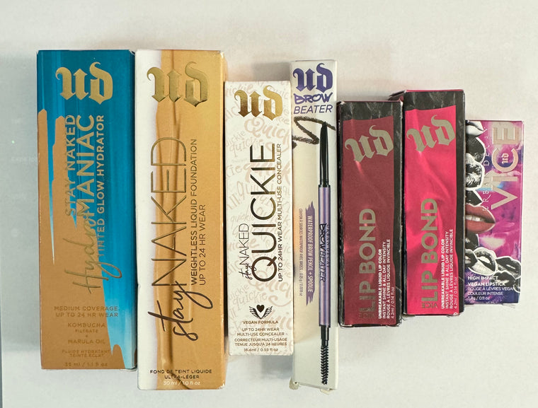 WHOLESALE ASSORTED URBAN DECAY COSMETICS LOT - 50 PIECE LOT