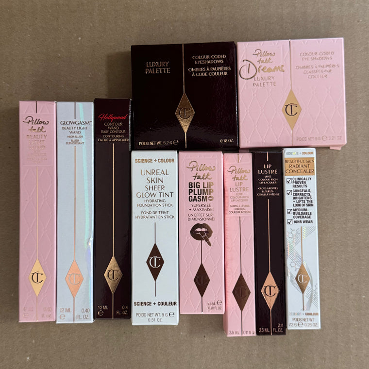 WHOLESALE CHARLOTTE TILBURY COSMETICS ASSORTED LOT - 50 PIECE LOT