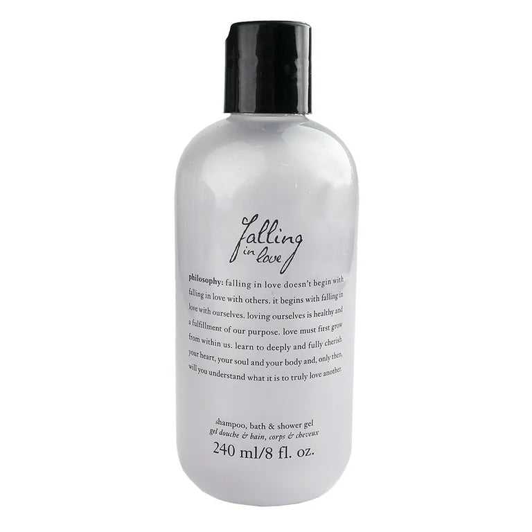 WHOLESALE PHILOSOPHY FALLING IN LOVE SHAMPOO, BATH & SHOWER GEL 8 OZ - 50 PIECE LOT