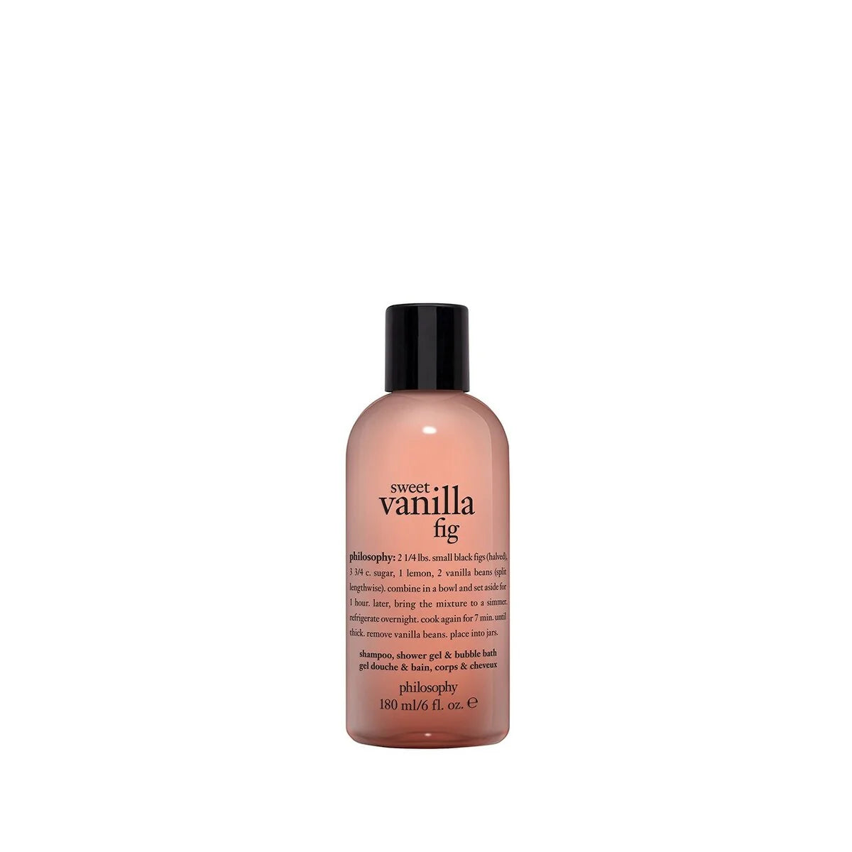 WHOLESALE PHILOSOPHY VANILLA FIG SHAMPOO, SHOWER GEL & BUBBLE BATH 6 OZ - 50 PIECE LOT