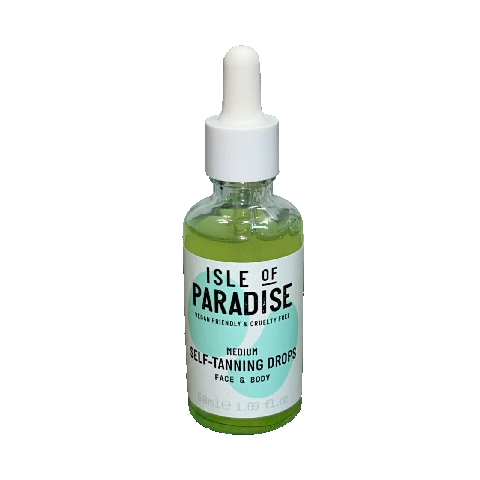 WHOLESALE ISLE OF PARADISE FACE SELF-TANNING DROPS 1.69 OZ - MEDIUM - 48 PIECE LOT