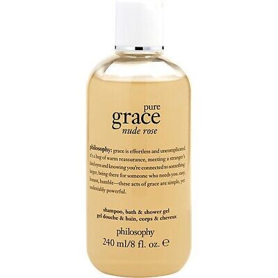 WHOLESALE PHILOSOPHY PURE GRACE NUDE ROSE SHAMPOO, BATH & SHOWER GEL 8 OZ - 50 PIECE LOT
