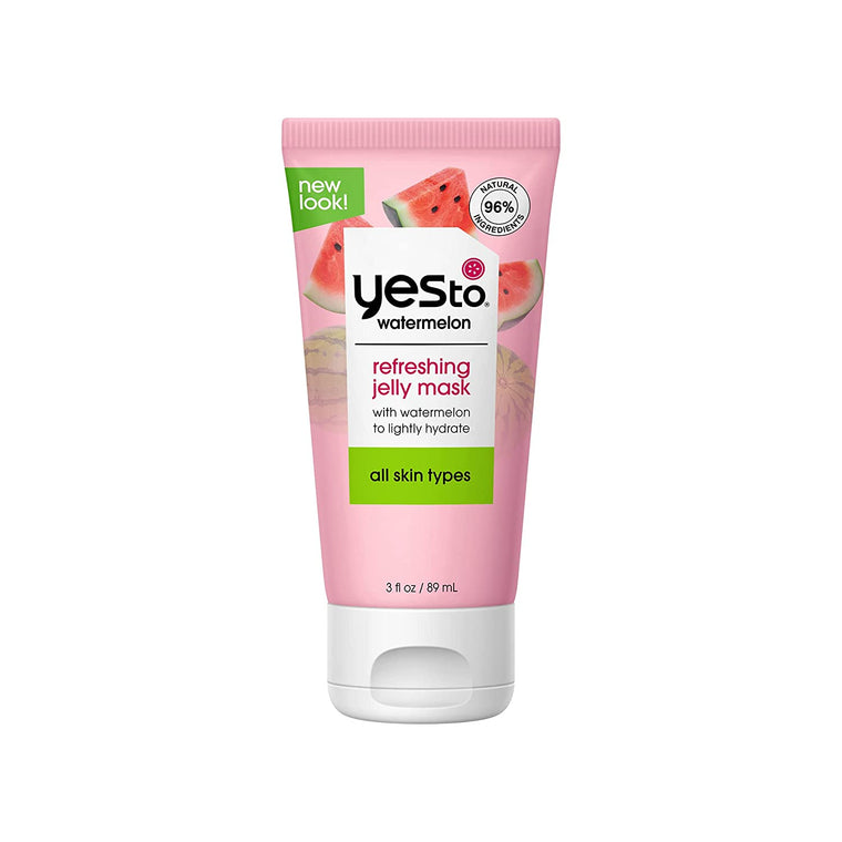 WHOLESALE YES TO WATERMELON REFRESHING JELLY MASK 3 OZ - 48 PIECE LOT