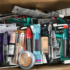 WHOLESALE ASSORTED BRAND NAME COSMETICS LOT - 100 PIECE LOT