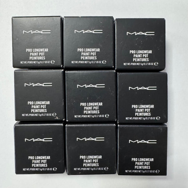 WHOLESALE MAC PRO LONGWEAR PAINT POT 0.17 OZ - ASSORTED COLORS - 50 PIECE LOT