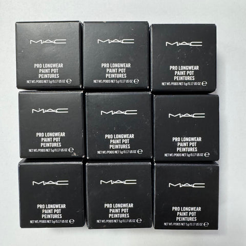 WHOLESALE MAC PRO LONGWEAR PAINT POT 0.17 OZ - ASSORTED COLORS - 50 PIECE LOT