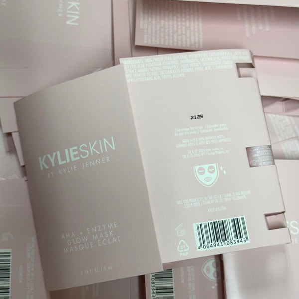 WHOLESALE KYLIESKIN AHA + ENZYME GLOW MASK TRAVEL SIZE 0.16 OZ - 100 PIECE LOT