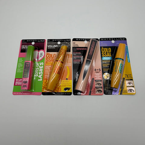 WHOLESALE MAYBELLINE ASSORTED MASCARA PACKAGE #1 - 72 PIECE LOT
