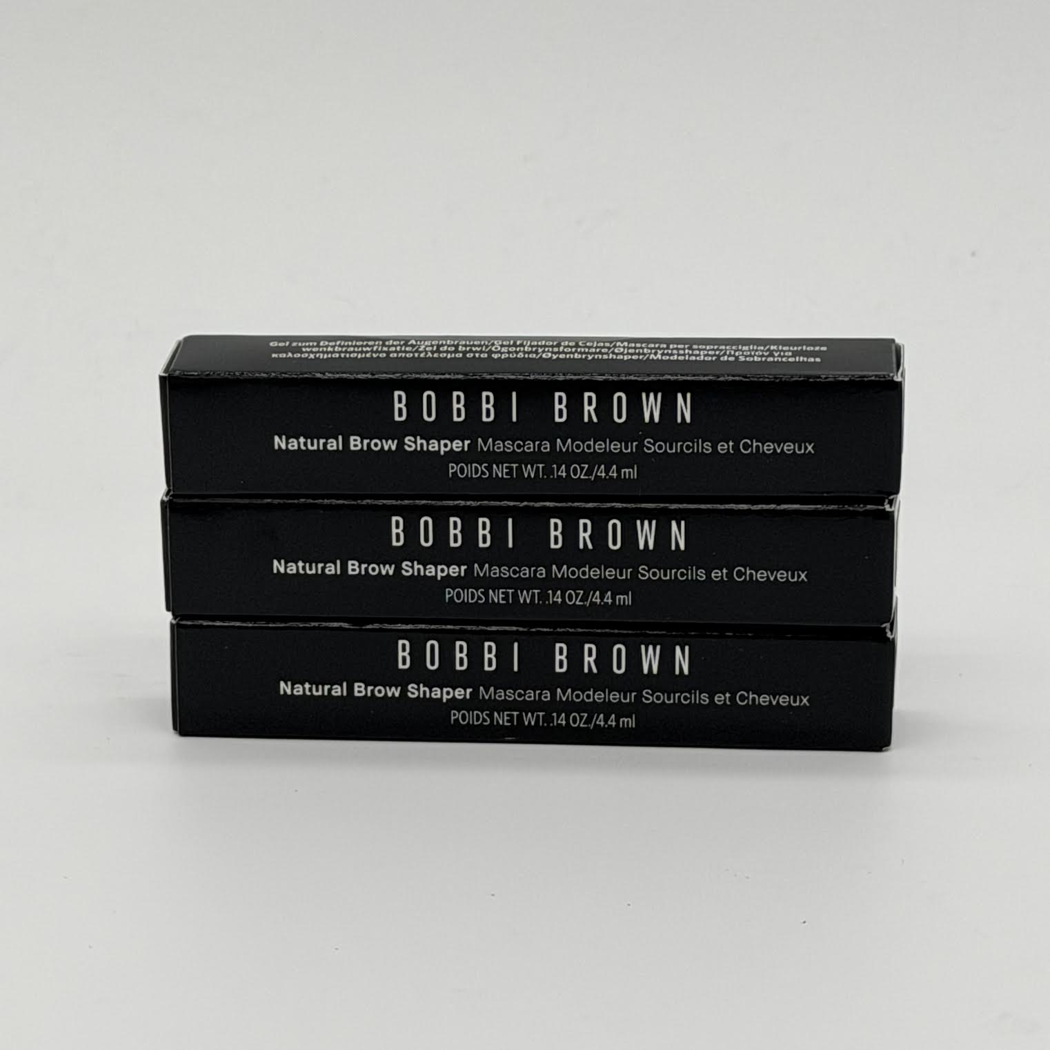 WHOLESALE BOBBI BROWN NATURAL BROW SHAPER PACKAGE #1 - ASSORTED SHADES - 48 PIECE LOT