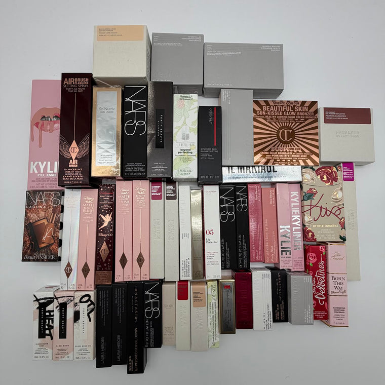 WHOLESALE HIGH END COSMETICS PACKAGE #3 - 50 PIECE LOT