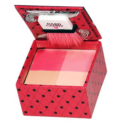 WHOLESALE HARD CANDY FOX IN A BOX BLUSH BRONZER FACE POWDER COMPACT - HOT FLASH - 48 PIECE LOT