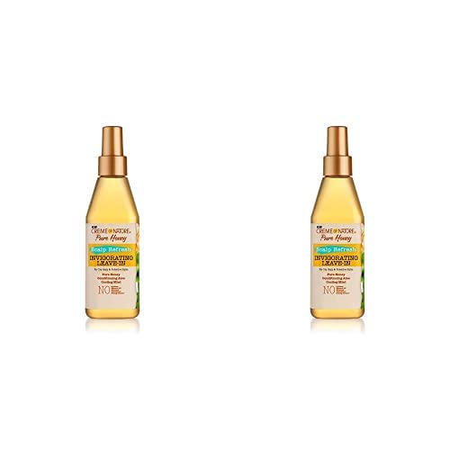 WHOLESALE CREME OF NATURE PURE HONEY SCALP REFRESH INVIGORATING LEAVE-IN 8 OZ (PACK OF 2) - 48 PIECE LOT