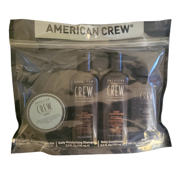 WHOLESALE AMERICAN CREW MEN’S ESSENTIAL TRAVEL KIT - 48 PIECE LOT