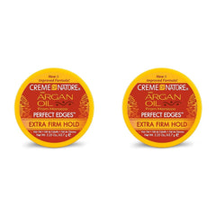 WHOLESALE CREME OF NATURE ARGAN OIL FROM MOROCCO DAY PERFECT EDGES EXTRA FIRM HOLD HAIR GEL 2.25 OZ (PACK OF 2) - 48 PIECE LOT
