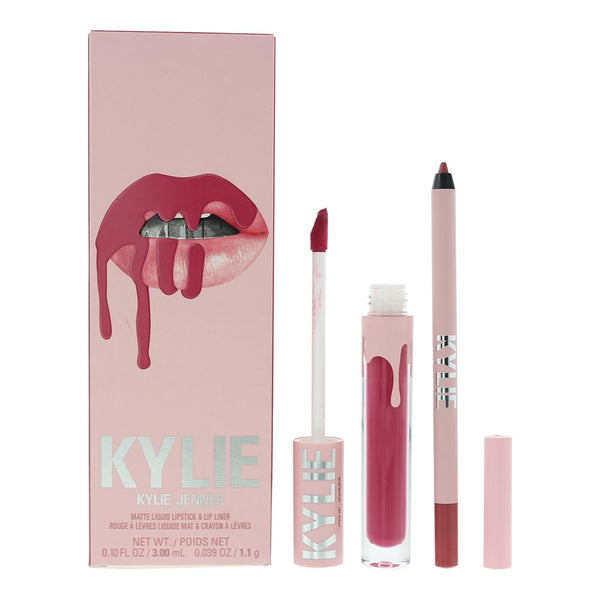 WHOLESALE KYLIE COSMETICS LIP KIT VELVET LIQUID LIPSTICK & LIP LINER SET - EXTRAORDINARY MATTE 102 - 50 PIECE LOT