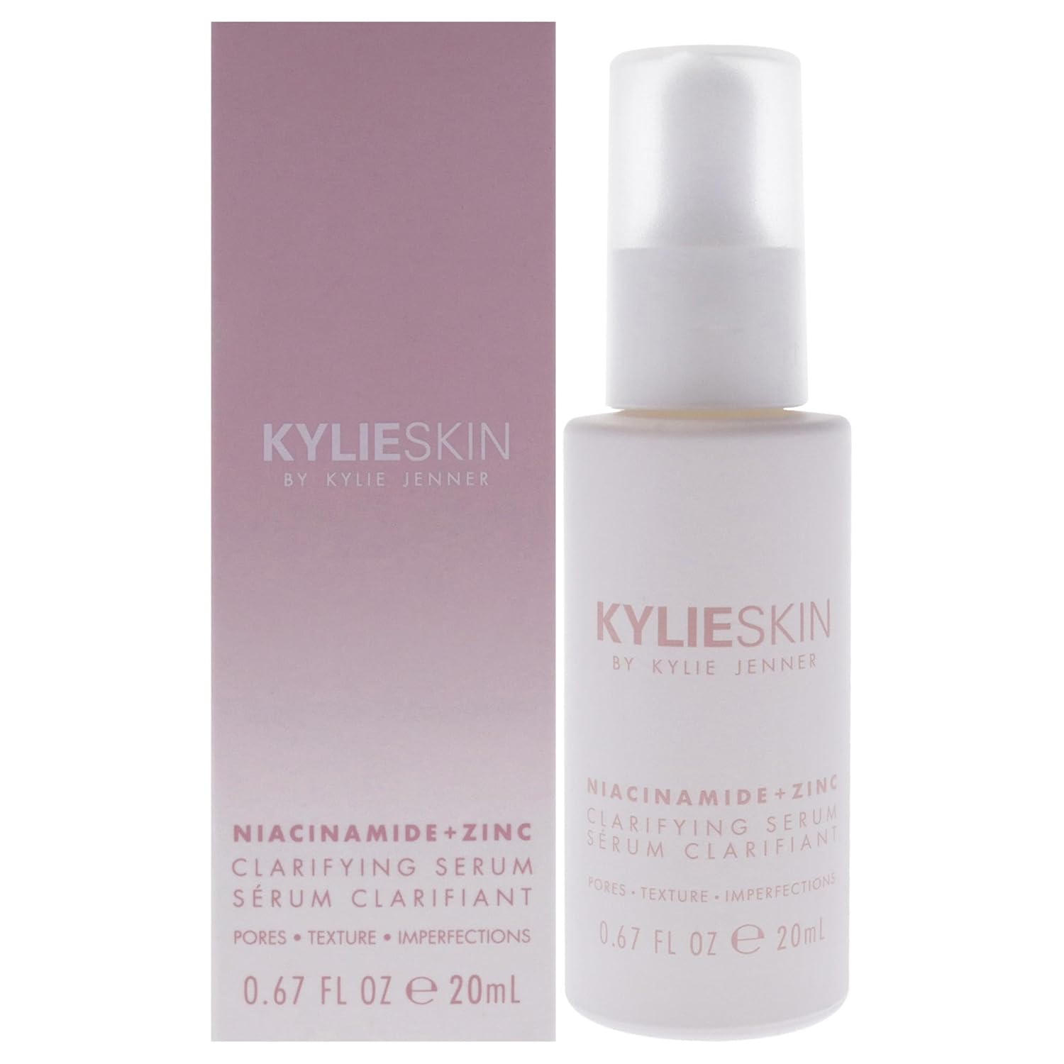 WHOLESALE KYLIESKIN BY KYLIE JENNER NIACINAMIDE + ZINC CLARIFYING SERUM 0.67 OZ - 48 PIECE LOT