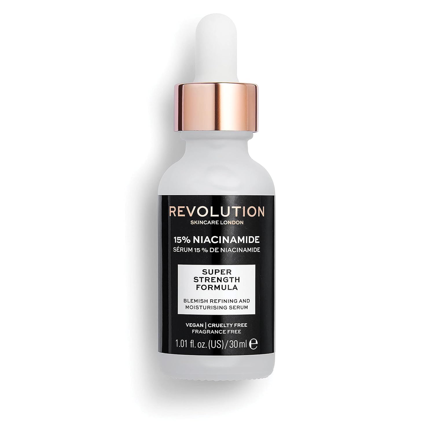 WHOLESALE MAKEUP REVOLUTION 15% NIACINAMDE BLEMISH & PORE REFINING SERUM 1.01 OZ - 48 PIECE LOT