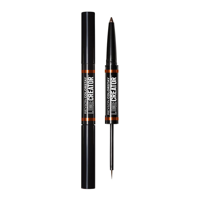 WHOLESALE REVLON COLORSTAY LINE CREATOR LIQUID EYELINER & SMOKY KOHL PENCIL 0.004 OZ - LEATHERCRAFT 152 - 72 PIECE LOT