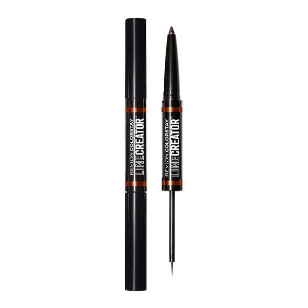 WHOLESALE REVLON COLORSTAY LINE CREATOR LIQUID EYELINER & SMOKY KOHL PENCIL 0.004 OZ - LEATHERCRAFT 152 - 72 PIECE LOT