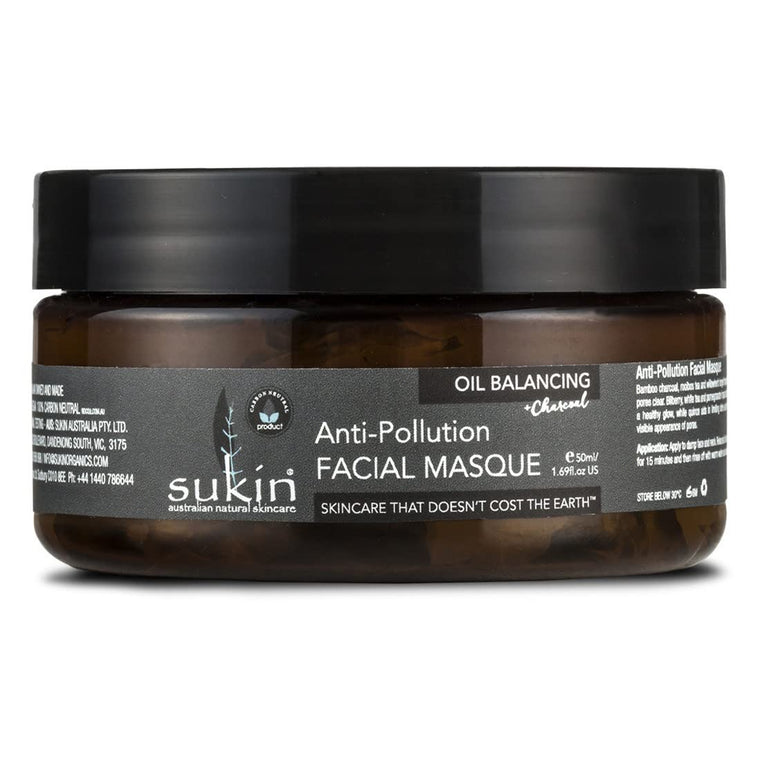 WHOLESALE SUKIN OIL BALANCING ANTI-POLLUTION FACIAL MASQUE 3.38 OZ  - 48 PIECE LOT