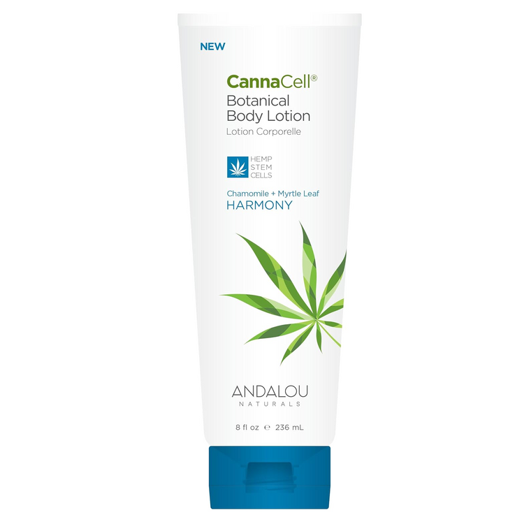 WHOLESALE ANDALOU NATURALS CANNACELL BOTANICAL BODY LOTION 8 OZ - HARMONY - 48 PIECE LOT