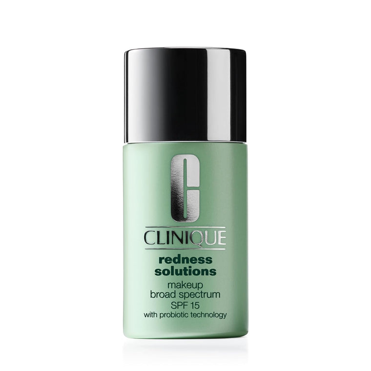 WHOLESALE CLINIQUE REDNESS SOLUTIONS MAKEUP SPF 15, 1 OZ - CALMING NEUTRAL CN 52 - 33 PIECE LOT