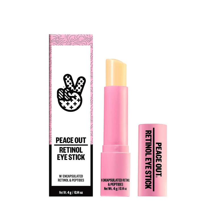 WHOLESALE PEACE OUT SKINCARE RETINOL EYE STICK 0.14 OZ - 50 PIECE LOT