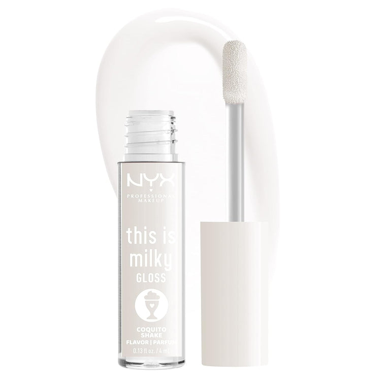 WHOLESALE NYX THIS IS MILKY LIP GLOSS 0.13 OZ - COQUITO SHAKE - 72 PIECE LOT