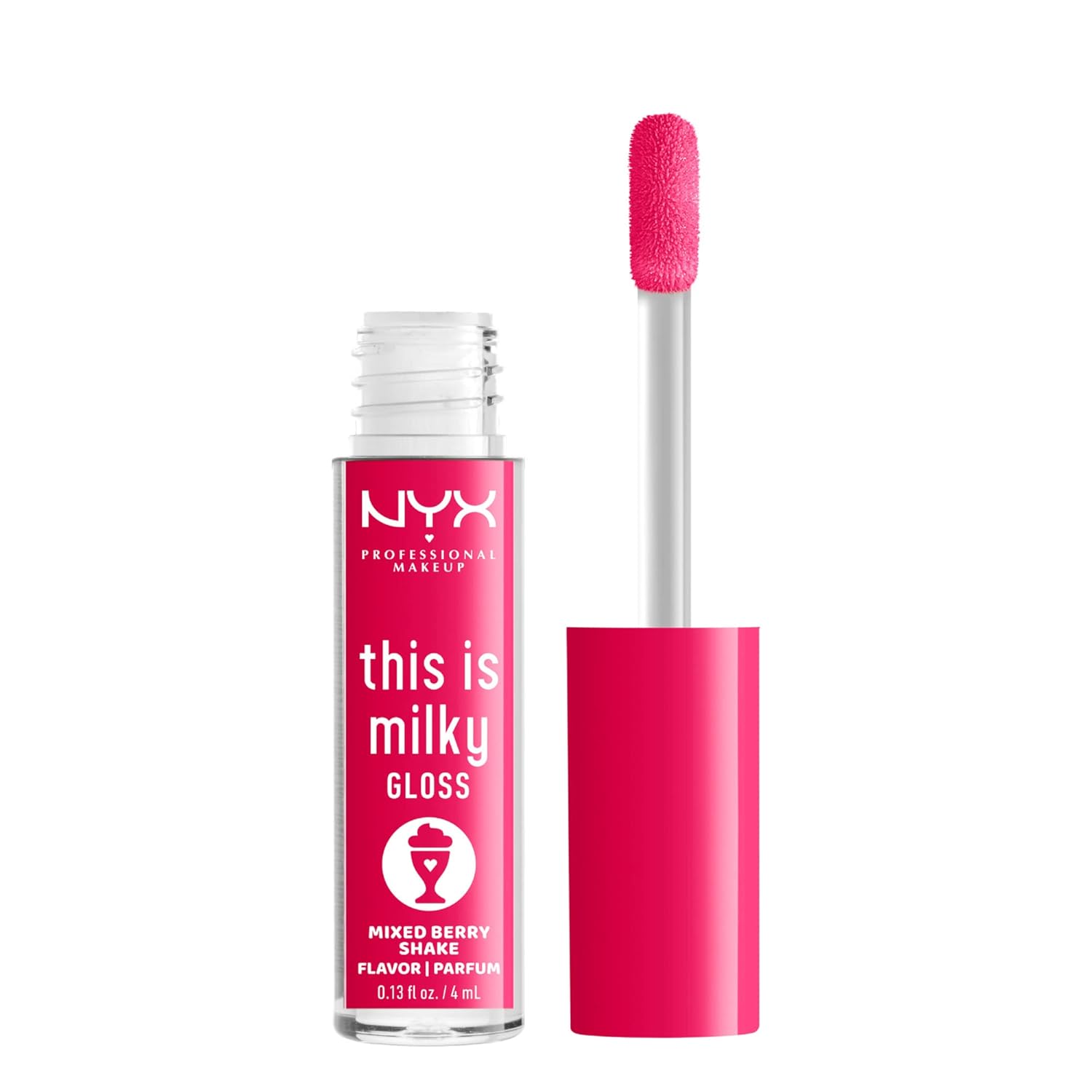 WHOLESALE NYX THIS IS MILKY LIP GLOSS 0.13 OZ - MIXED BERRY SHAKE - 72 PIECE LOT