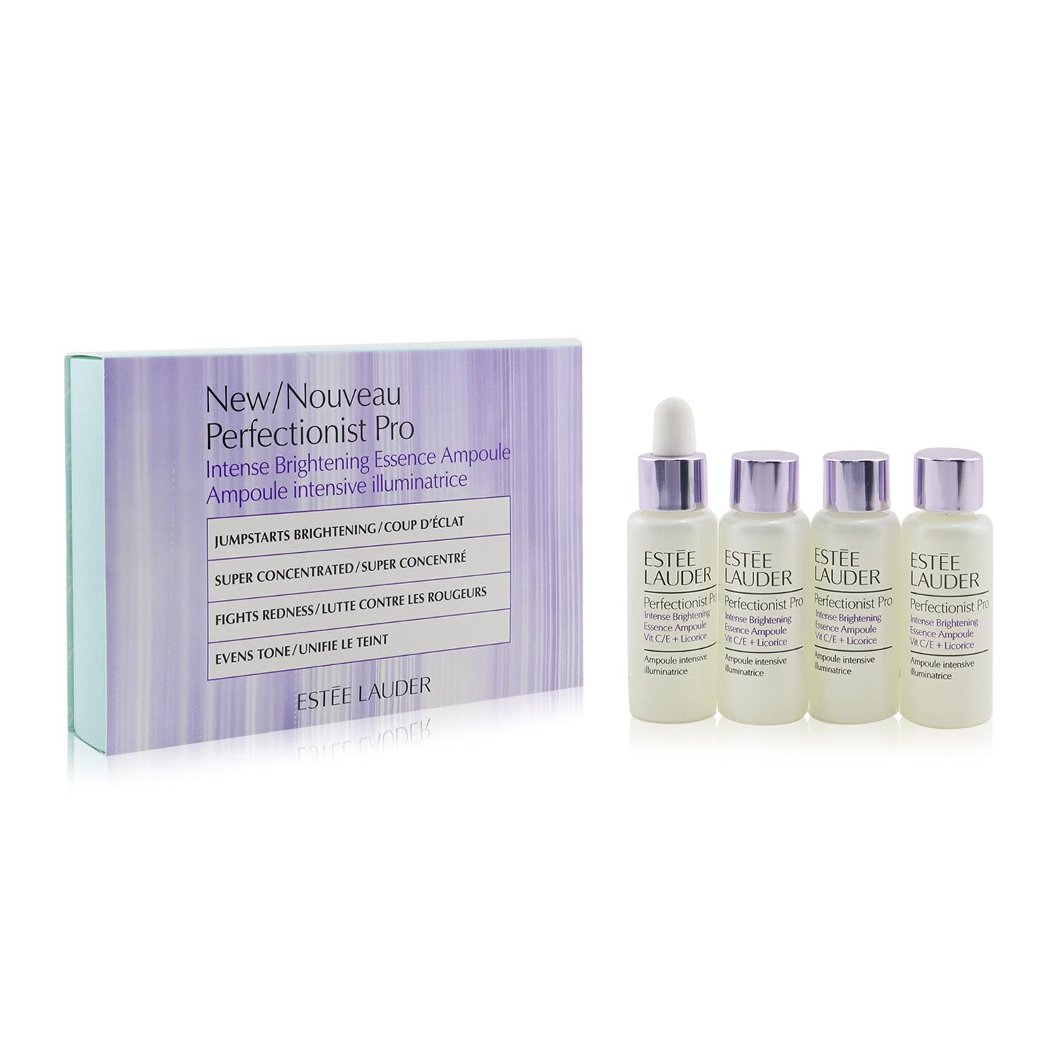 WHOLESALE ESTEE LAUDER PERFECTIONIST PRO INTENSE BRIGHTENING ESSENCE AMPOULE - 4 VITALS - 8 PIECE LOT