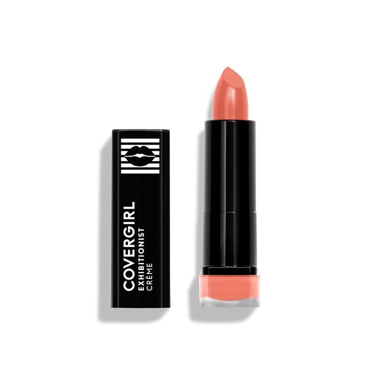 WHOLESALE COVERGIRL EXHIBITIONIST CREAM LIPSTICK 0.12 OZ - PEACH HIGH 490 - 72 PIECE LOT