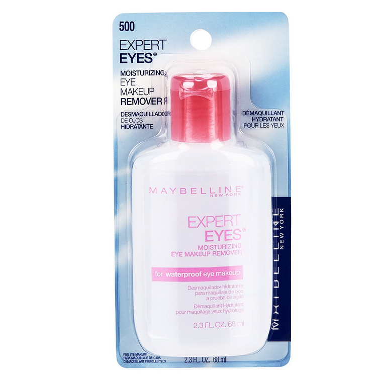 WHOLESALE MAYBELLINE EXPERT EYES MOISTURIZING EYE MAKEUP REMOVER FOR WATERPROOF EYE MAKEUP 2.3 OZ - 72 PIECE LOT