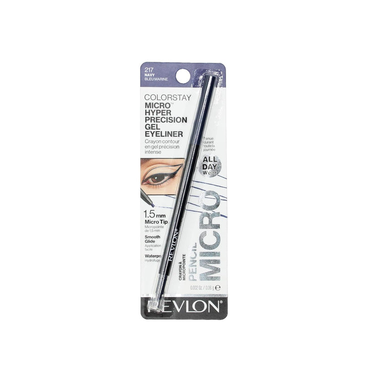 WHOLESALE REVLON COLORSTAY MICRO HYPER PRECISION GEL EYELINER 0.002 OZ - NAVY 217 - 72 PIECE LOT