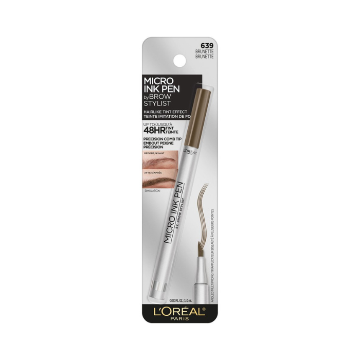 WHOLESALE LOREAL MICRO INK PEN BY BROW STYLIST 0.033 OZ - BRUNETTE 639 - 72 PIECE LOT