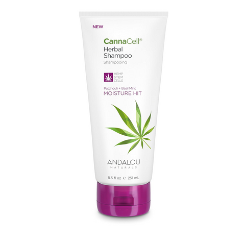 WHOLESALE ANDALOU NATURALS CANNACELL HERBAL SHAMPOO 8.5 OZ - 48 PIECE LOT