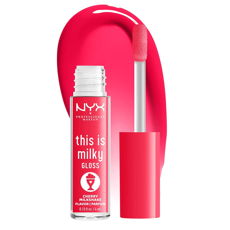 WHOLESALE NYX THIS IS MILKY LIP GLOSS 0.13 OZ - CHERRY MILKSHAKE - 72 PIECE LOT