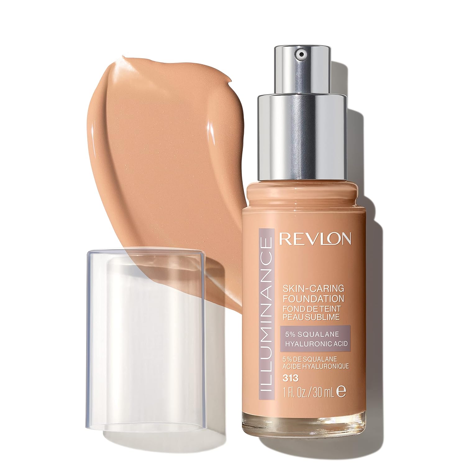 WHOLESALE REVLON ILLUMINANCE SKIN-CARING FOUNDATION 1 OZ - LIGHT TAN 313 - 48 PIECE LOT