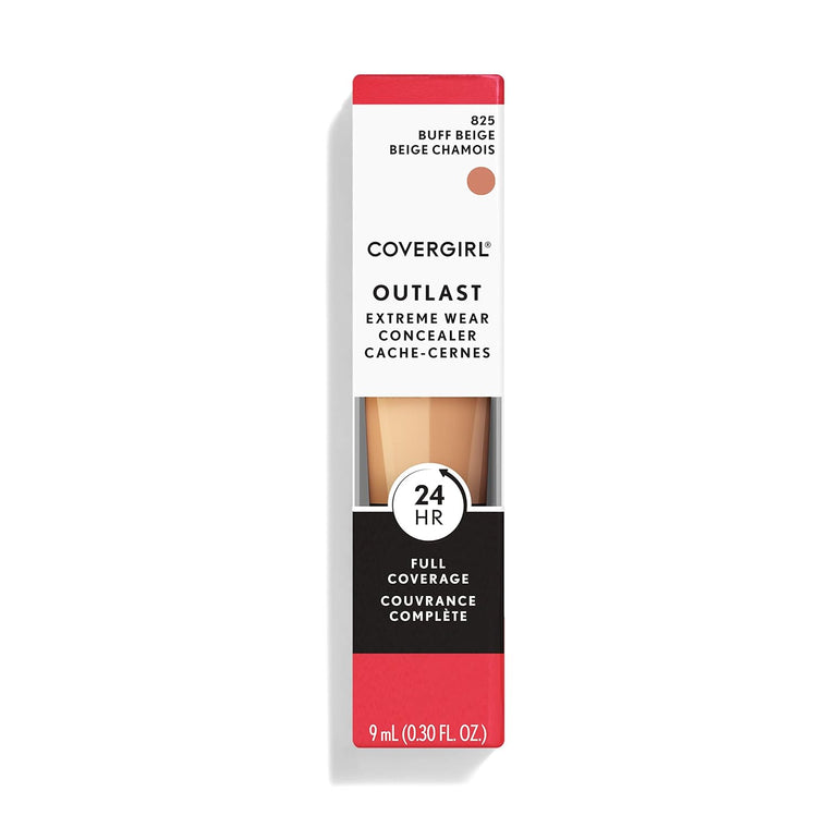 WHOLESALE COVERGIRL OUTLAST EXTREME WEAR CONCEALER 0.30 OZ - BUFF BEIGE 825 - 72 PIECE LOT