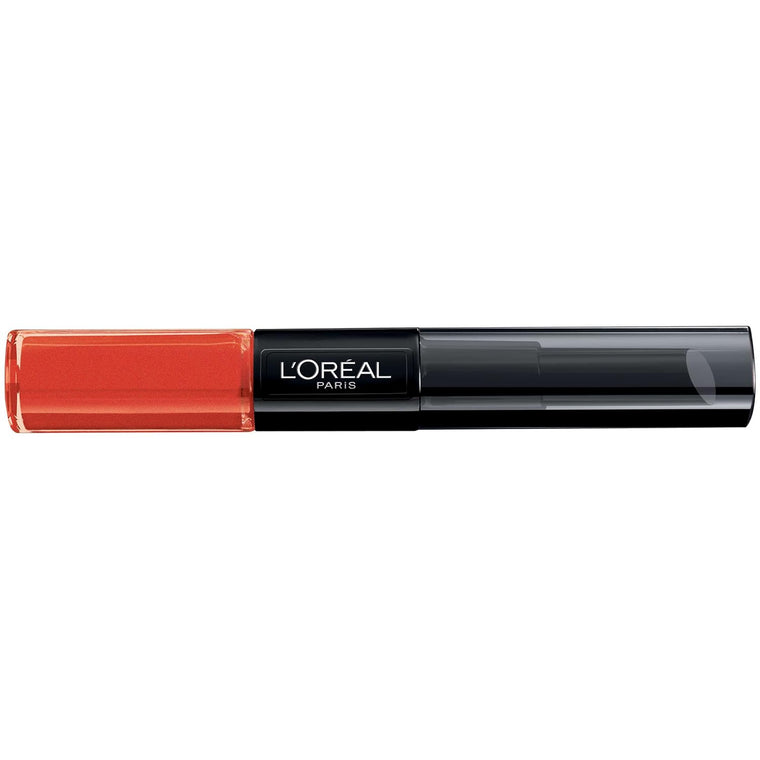 WHOLESALE LOREAL INFALLIBLE PRO LAST 2 STEP LIP COLOR 1 OZ - PERPETUAL APRICOT 207 - 72 PIECE LOT