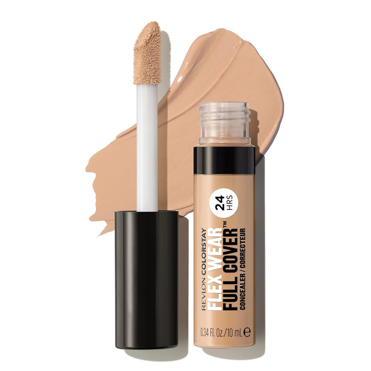 WHOLESALE REVLON COLORSTAY FLEX WEAR FULL COVER CONCEALER 0.34 OZ - MEDIUM DEEP 050 - 48 PIECE LOT